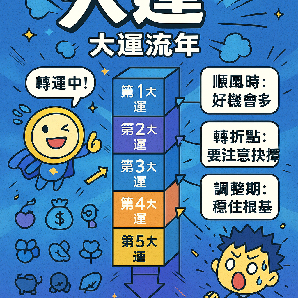 自己點計大運流年？